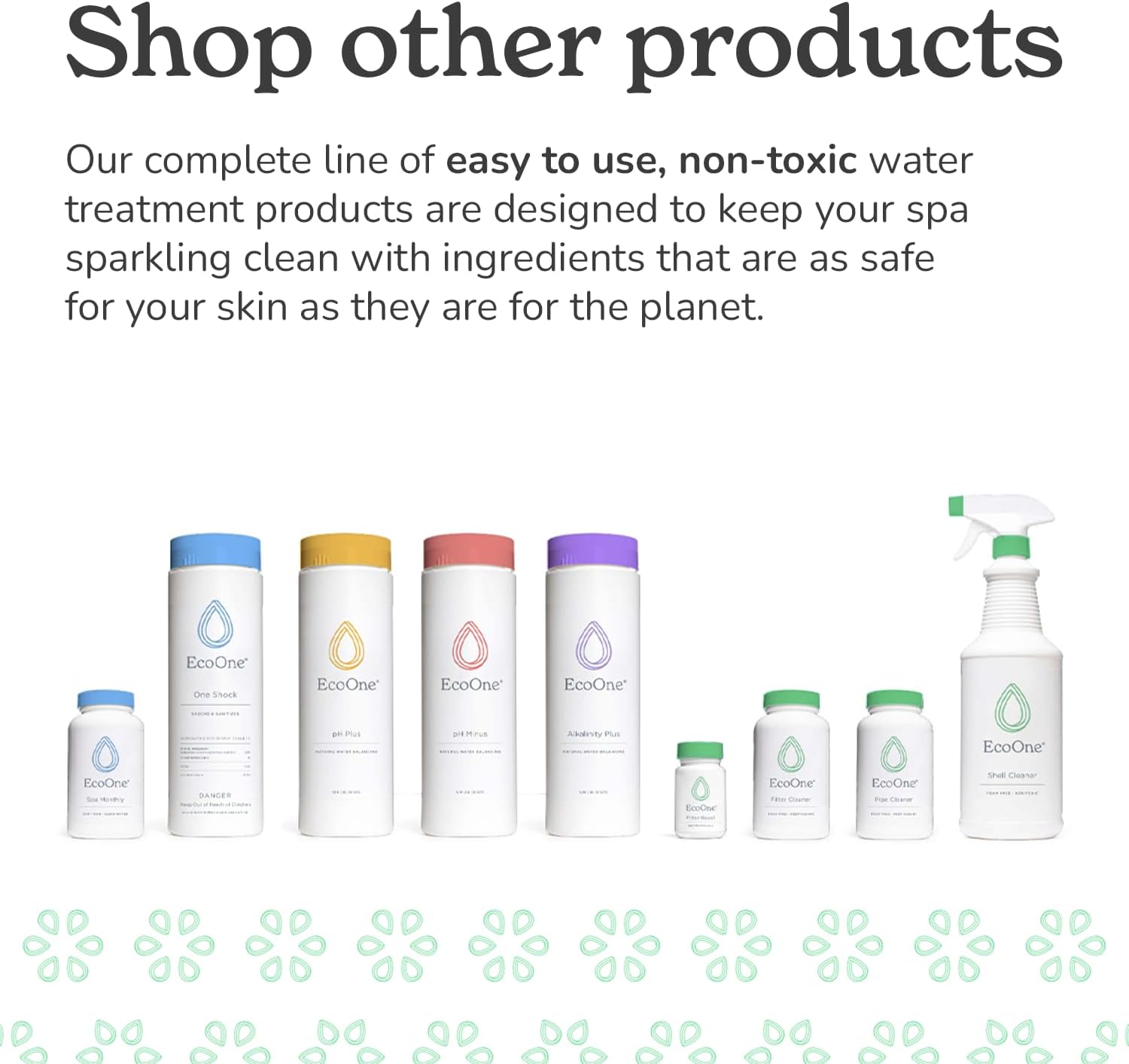EcoOne – Limpiador de tuberías totalmente natural para spa y bañera de hidromasaje y chorro  Limpiador de chorro de bañera de hidromasaje hecho con