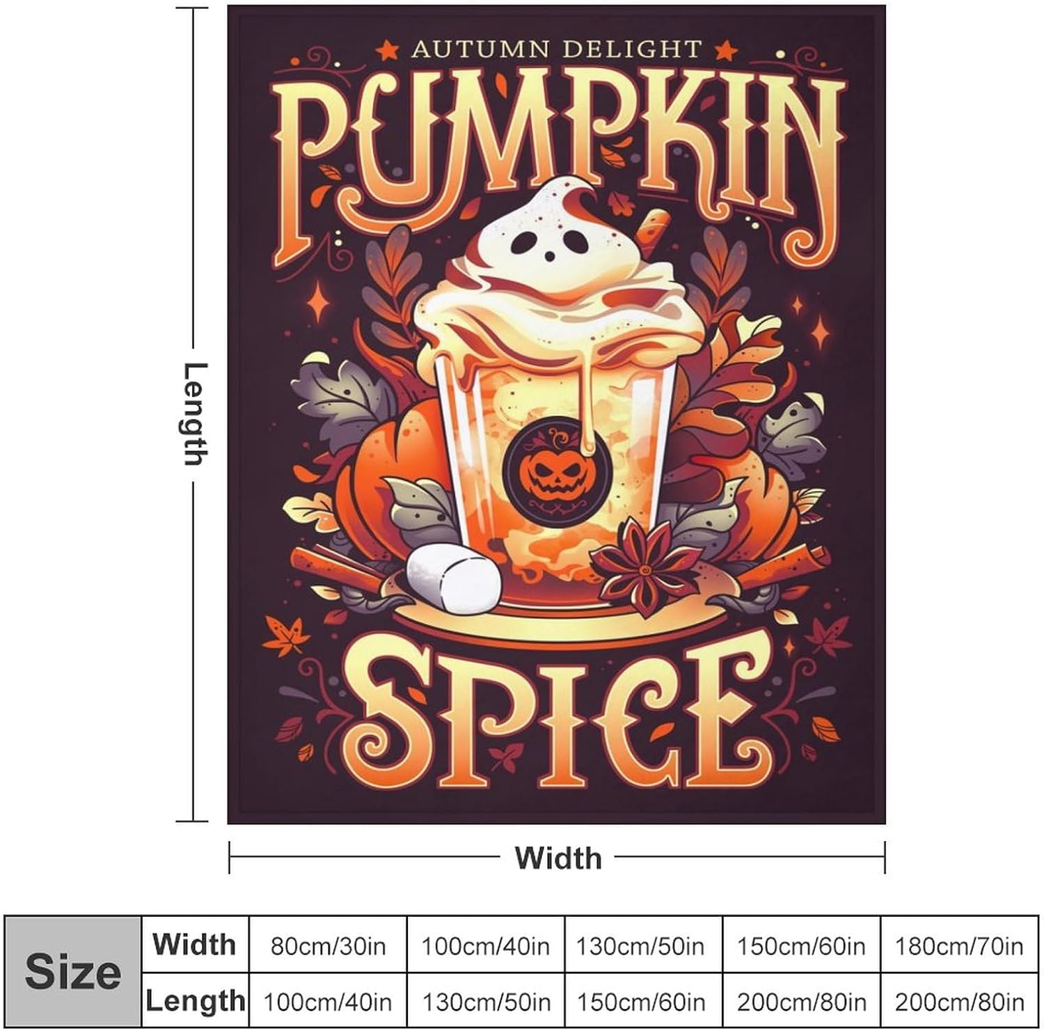 tbysgaq Manta de Halloween divertida de fantasma, bonita calabaza, manta de franela ligera y acogedora para dormitorio, sala de estar, sofá, cama,