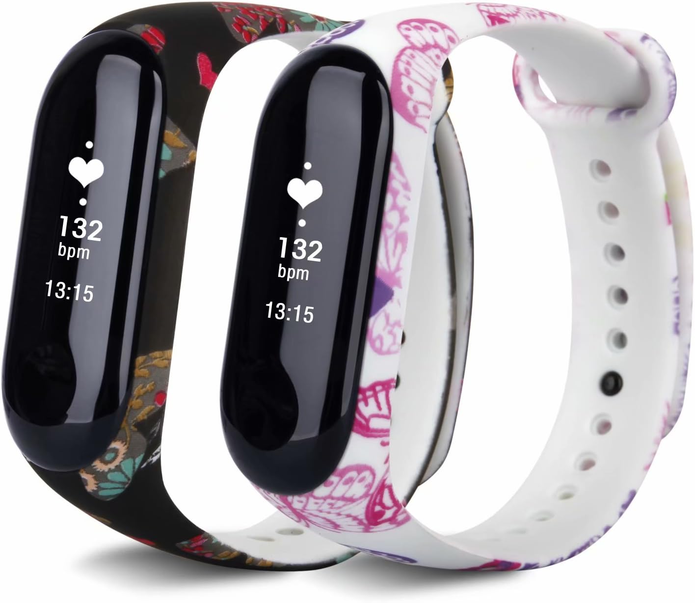 T-BLUER para Xiaomi Mi Band 4Mi Band 3 Bands, colorido reemplazo correa Wirstband para Xiaomi MiBand 4MiBand 3 Band Smart Bracelet Accesorios (sin