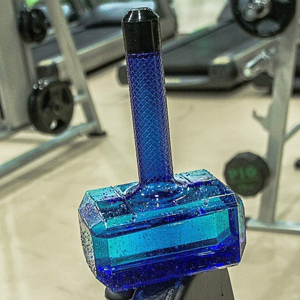 Botella de agua deportiva martillo para Thor en forma de botella de agua de gran capacidad, contenedor de agua potable para gimnasio, culturismo,