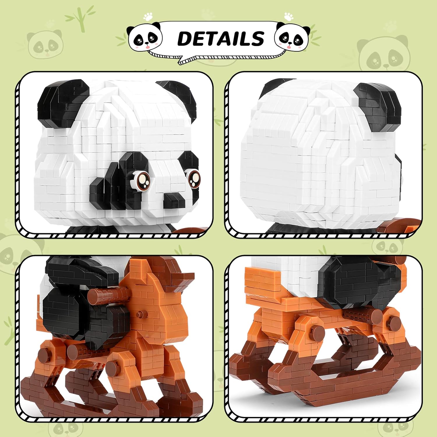 QLT – Juego de bloques de construcción de mini animales para bolsas de regalos, recuerdos de fiesta para niños de 12 años + 14 en adelante, 1262