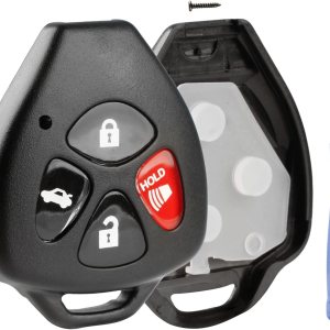 No se requiere corte USA Remote Key Fob Shell Case Kit para Toyota 4btn – Utilice la cuchilla existente No se requiere corte USA Remote Key Fob Shell Case Kit para Toyota 4btn – Utilice la cuchilla existente