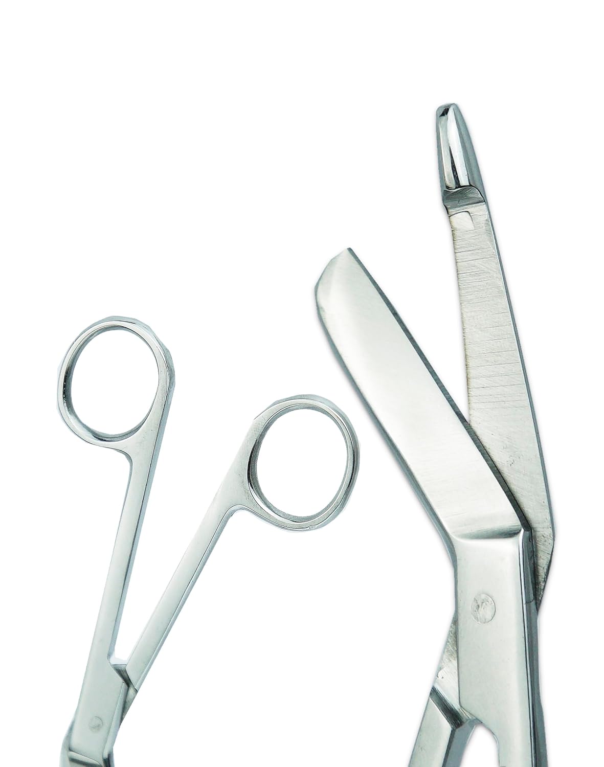 Tijeras médicas  Tijeras quirúrgicas y vendaje de 5.5 pulgadas  Tijeras EMT y trauma  Tijeras de acero inoxidable para médicos, primeros auxilios y
