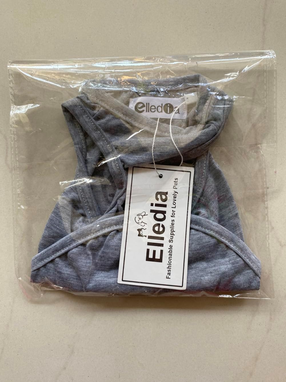 Elledia – Sudadera con capucha para perro de invierno con gorro y gorro de algodón para mascotas, ropa de chihuahua, ropa de peluche