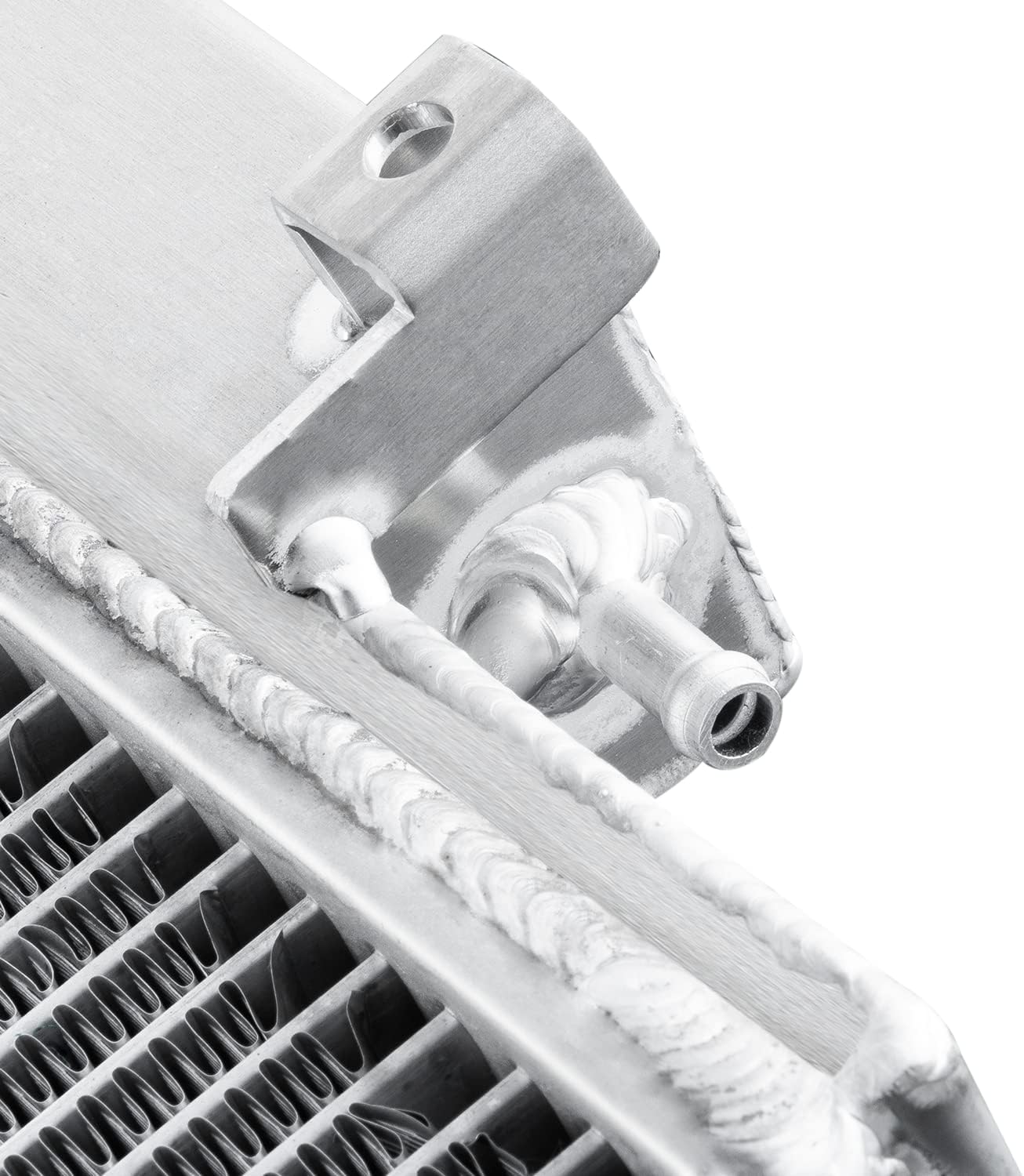 Rubivel Radiador de aluminio de 2 filas compatible con Mercedes-Benz 300SDL 350SD 350SDL 3.0L 3.0L 3.4L L6, radiador de refrigeración, todo el