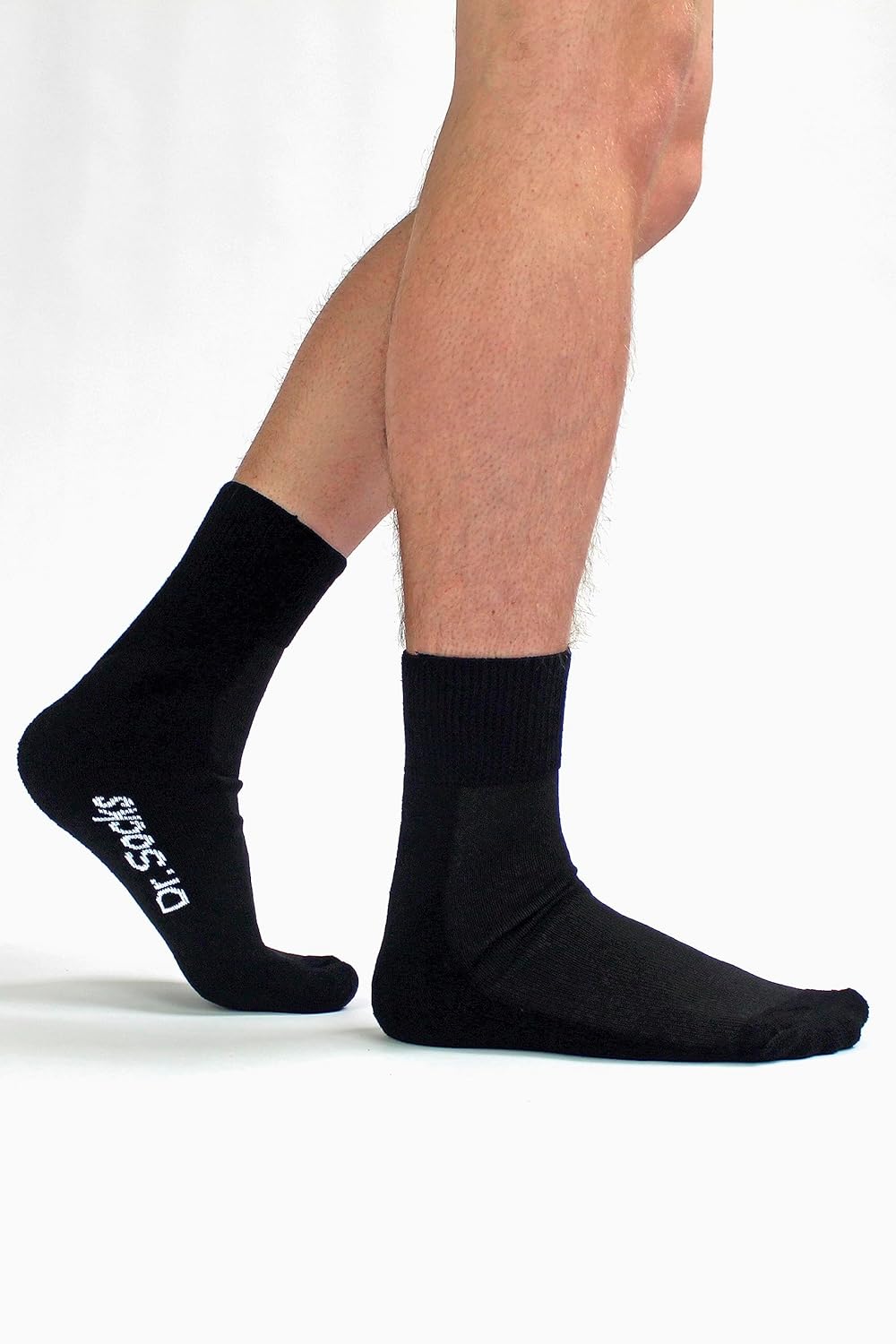 Calcetines de tobillo para diabéticos para pies hinchados, calcetines de bambú cortos extra anchos