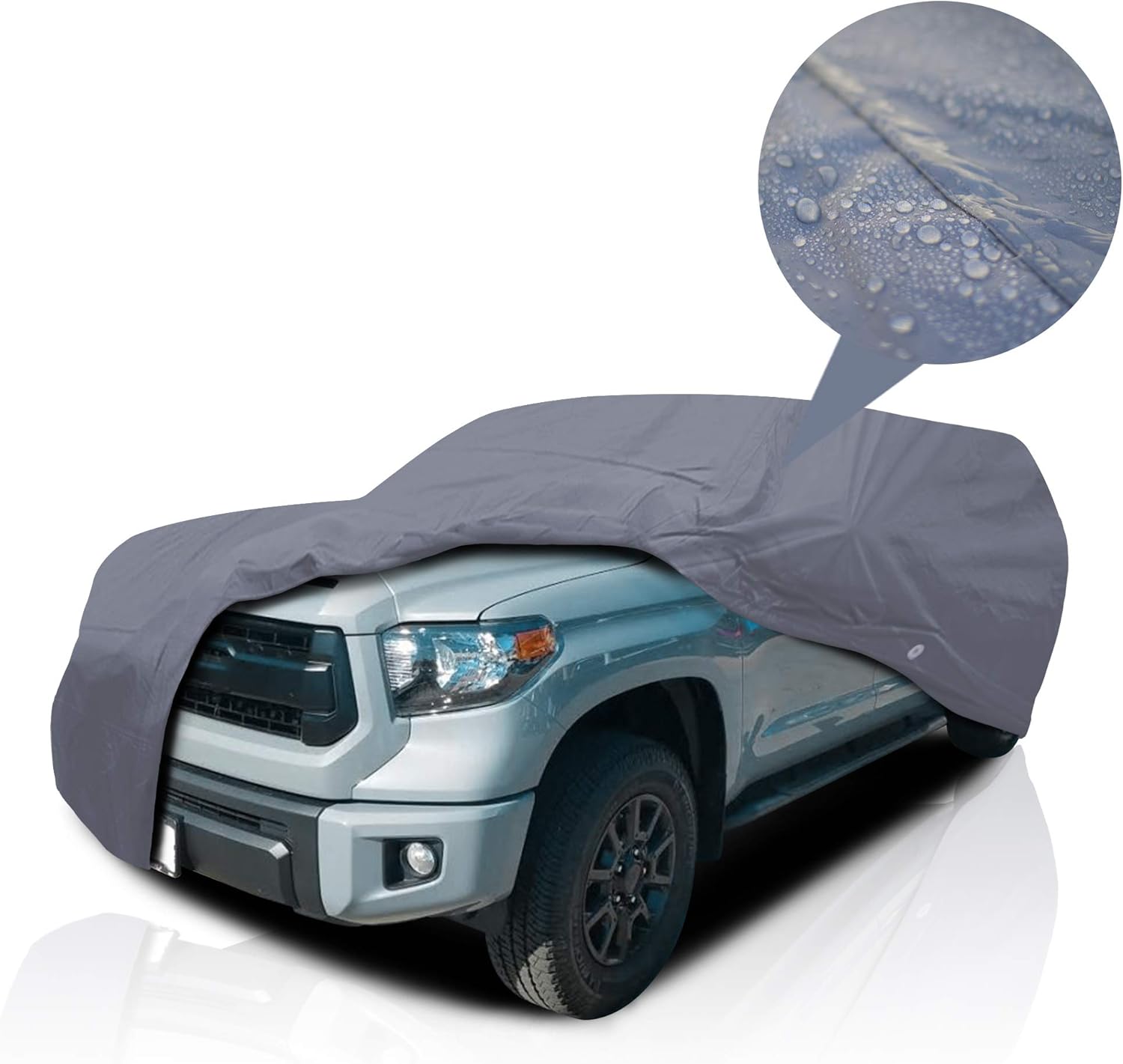 Supreme – Funda impermeable para camioneta de ajuste semi personalizado para camioneta Chevrolet Chevy Silverado 1500 2500 3500 Crew Cab 2010-2022