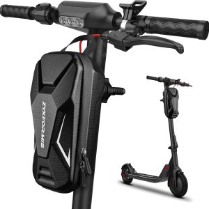 Bolsa de scooter eléctrico, accesorios de scooter para adultos, bolsa de transporte delantera impermeable EVA, bolsa de transporte frontal de gran Bolsa de scooter eléctrico, accesorios de scooter para adultos, bolsa de transporte delantera impermeable EVA, bolsa de transporte frontal de gran