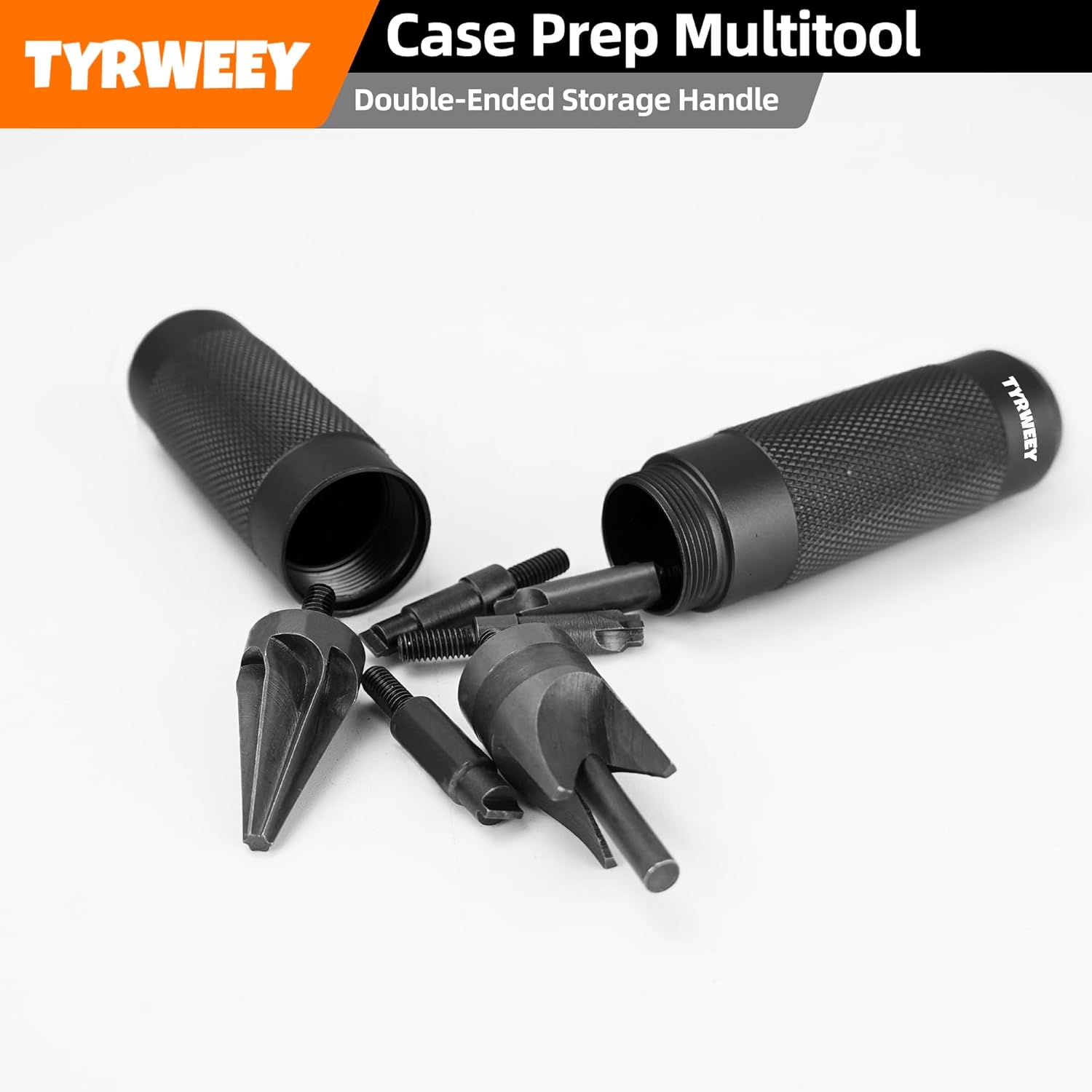 Case Prep Multiherramienta, herramientas de desbarbado de chaflán de caja para recargar, escariadores de bolsillo y limpiadores para quitar engarces