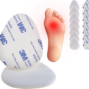 Almohadillas metatarsianas para juanetes para mujer, Blanco Almohadillas metatarsianas para juanetes para mujer, Blanco