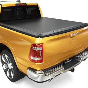 YITAMOTOR Cubierta suave para caja de camioneta plegable cuádruple compatible con Dodge Ram 1500 2009-2023 (solo 19-23), caja Fleetside de 6.4 pies YITAMOTOR Cubierta suave para caja de camioneta plegable cuádruple compatible con Dodge Ram 1500 2009-2023 (solo 19-23), caja Fleetside de 6.4 pies