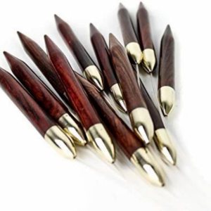 Juego de agujas de tejer circulares de madera de 32 pulgadas de largo, aguja de tejer cíclica de palisandro y latón para tejer a mano y hilo grueso Juego de agujas de tejer circulares de madera de 32 pulgadas de largo, aguja de tejer cíclica de palisandro y latón para tejer a mano y hilo grueso