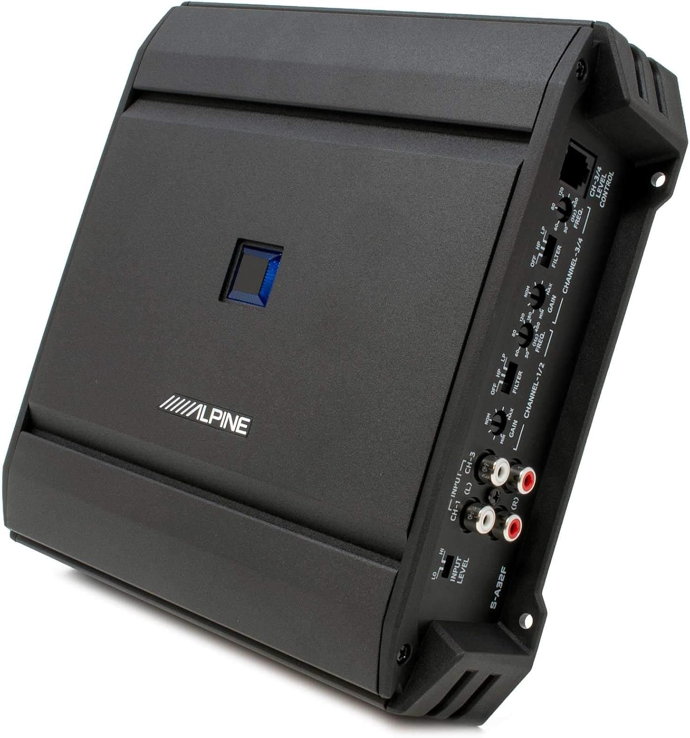 Alpine S-S65C – 2 pares de altavoces componentes de 6.5 pulgadas con amplificador Alpine S-A32F 320W 4-Ch y cableado
