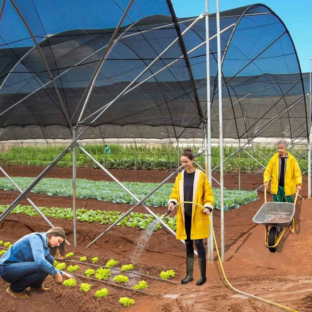 Paño de sombra para plantas de invernadero, 40-50% bloqueador solar, para exteriores, jardín, pérgola, patio, césped, plantas, paños para perrera,