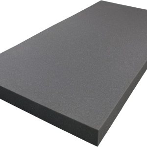 Foamma Acolchado de espuma para tapicería de carbón de 4 x 24 x 48 pulgadas, almohada gruesa personalizada, espuma de repuesto para silla y cojín de Foamma Acolchado de espuma para tapicería de carbón de 4 x 24 x 48 pulgadas, almohada gruesa personalizada, espuma de repuesto para silla y cojín de