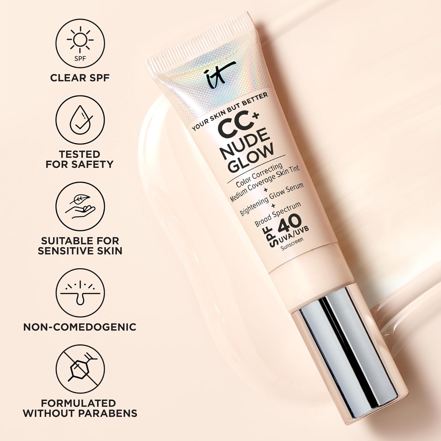 IT Cosmetics – Base CC Nude Glow