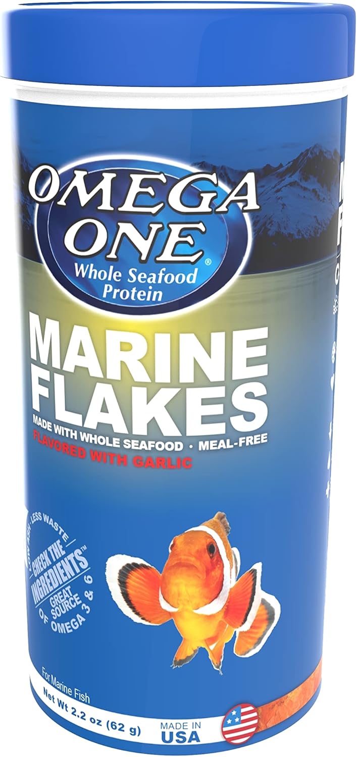 Omega One Copos marinos de ajo, 2.2 oz
