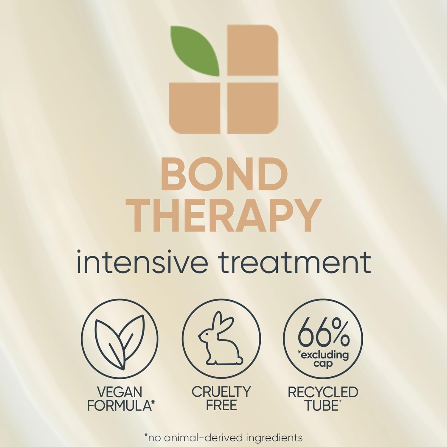 Biolage Bond Therapy – Tratamiento intensivo  Tratamiento capilar pre-champú para enjuagar  Acondiciona profundamente y construye vínculos  Sin