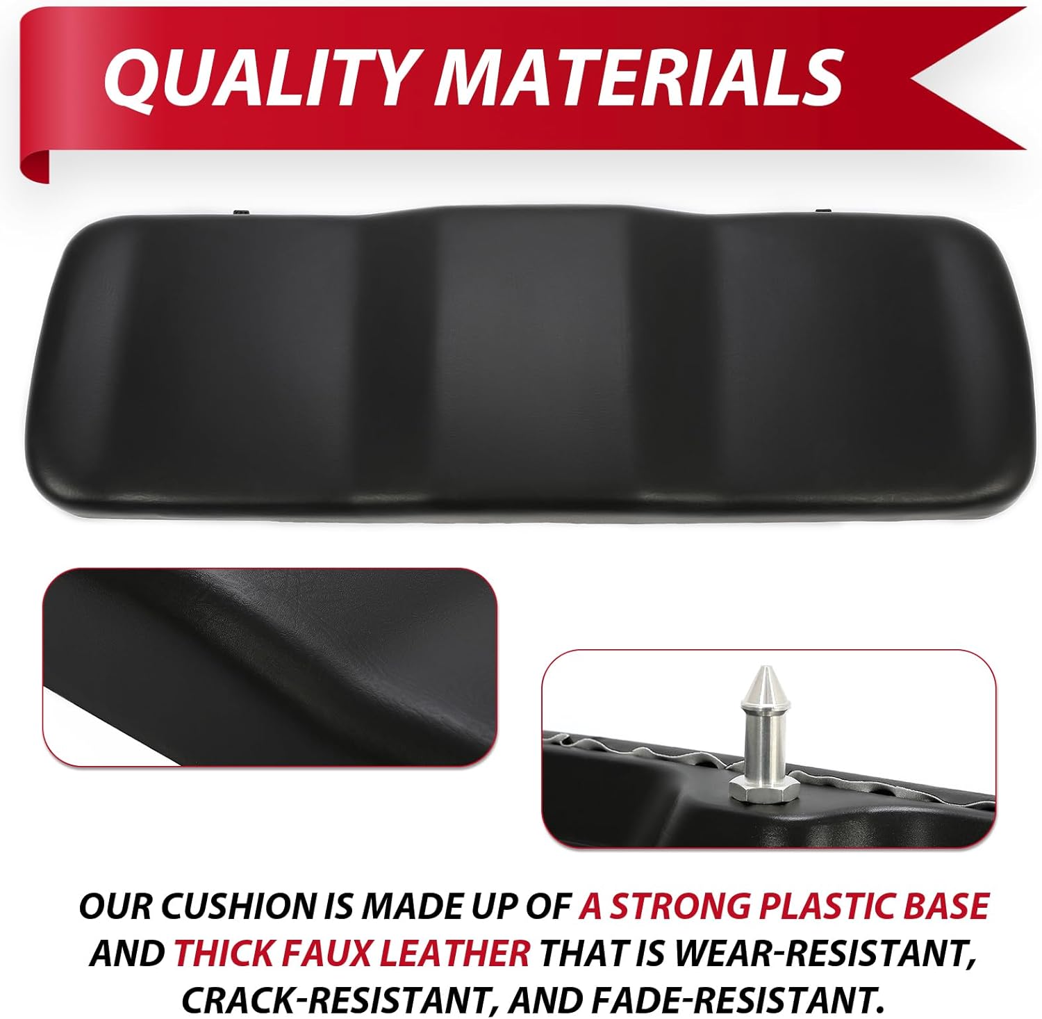 HECASA Cojín inferior de asiento compatible con Polaris RANGER XP 2X44X4 500 700 EFI 2005-2009 Reemplazo para asiento inferior UTV 2683817-070