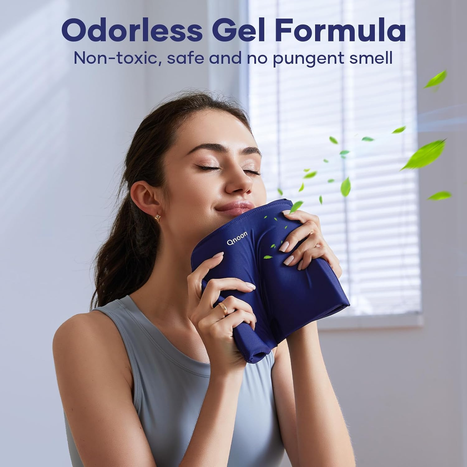 Gorro para aliviar la migraña, productos para aliviar el dolor de cabeza de migraña, máscara de gel refrescante para migraña, tensión, estrés y