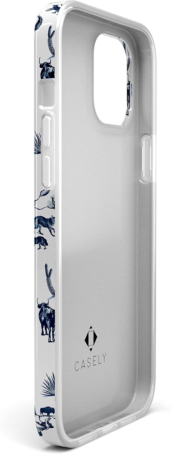 Casely Funda para iPhone 12 Pro Max  Wild West Adventure  Funda Desert Western