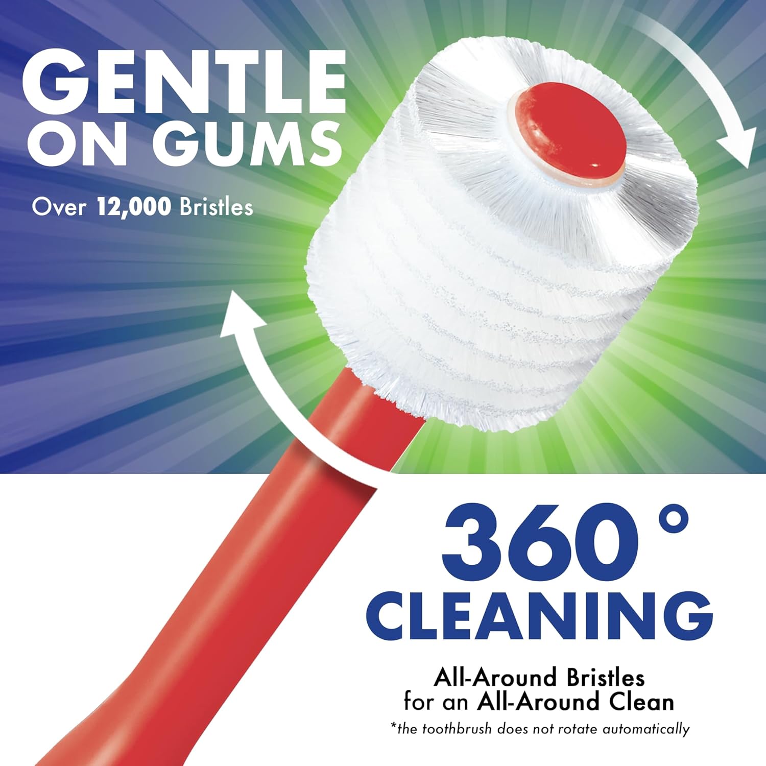 Brilliant Oral Care – Cepillo de dientes para niños con cerdas suaves y cabeza redonda, para un niño aprobado, fácil de usar, boca limpia, edades de