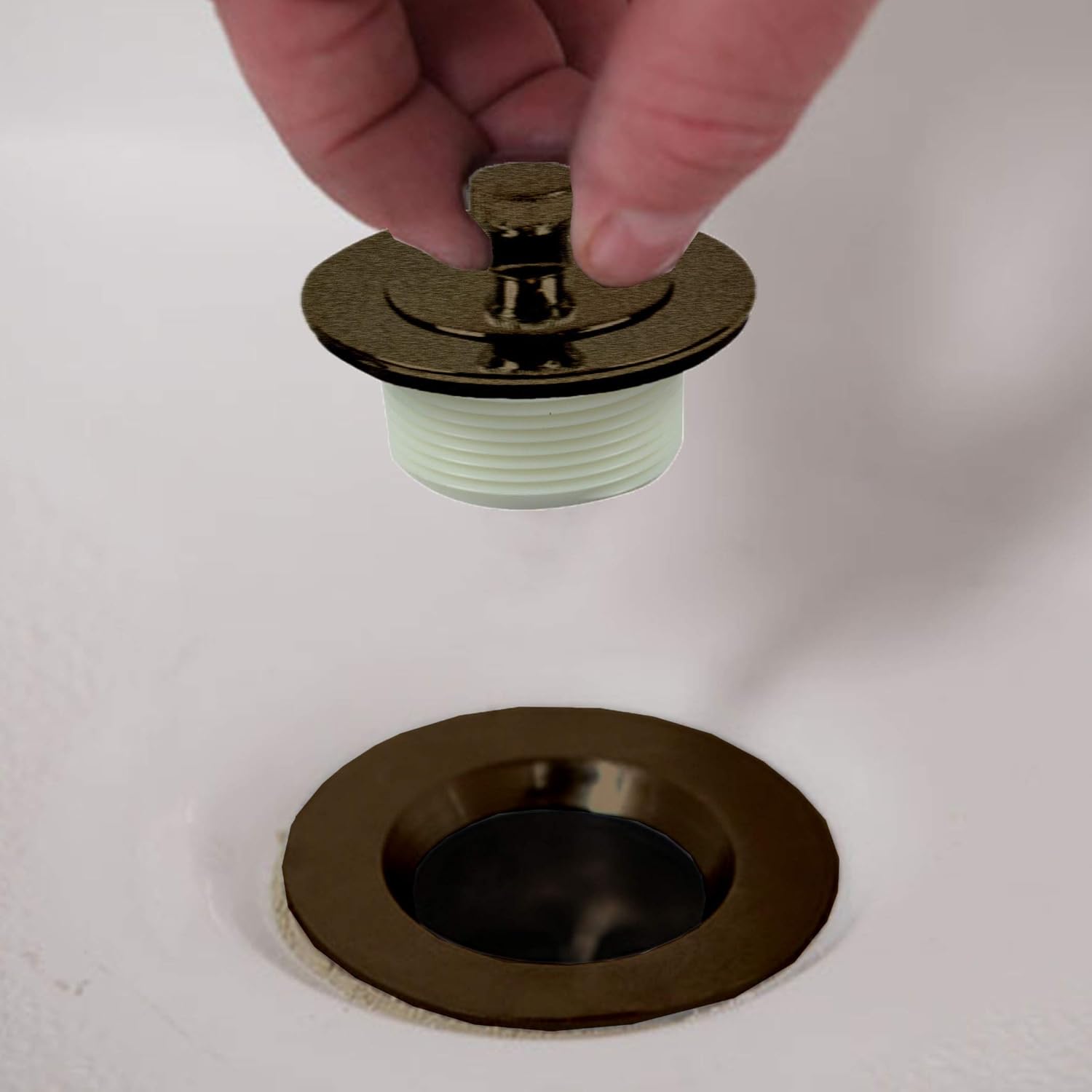Danco, Inc. 89487 – Kit de molduras de baño de elevación y giro, 1 unidad, bronce aceitado
