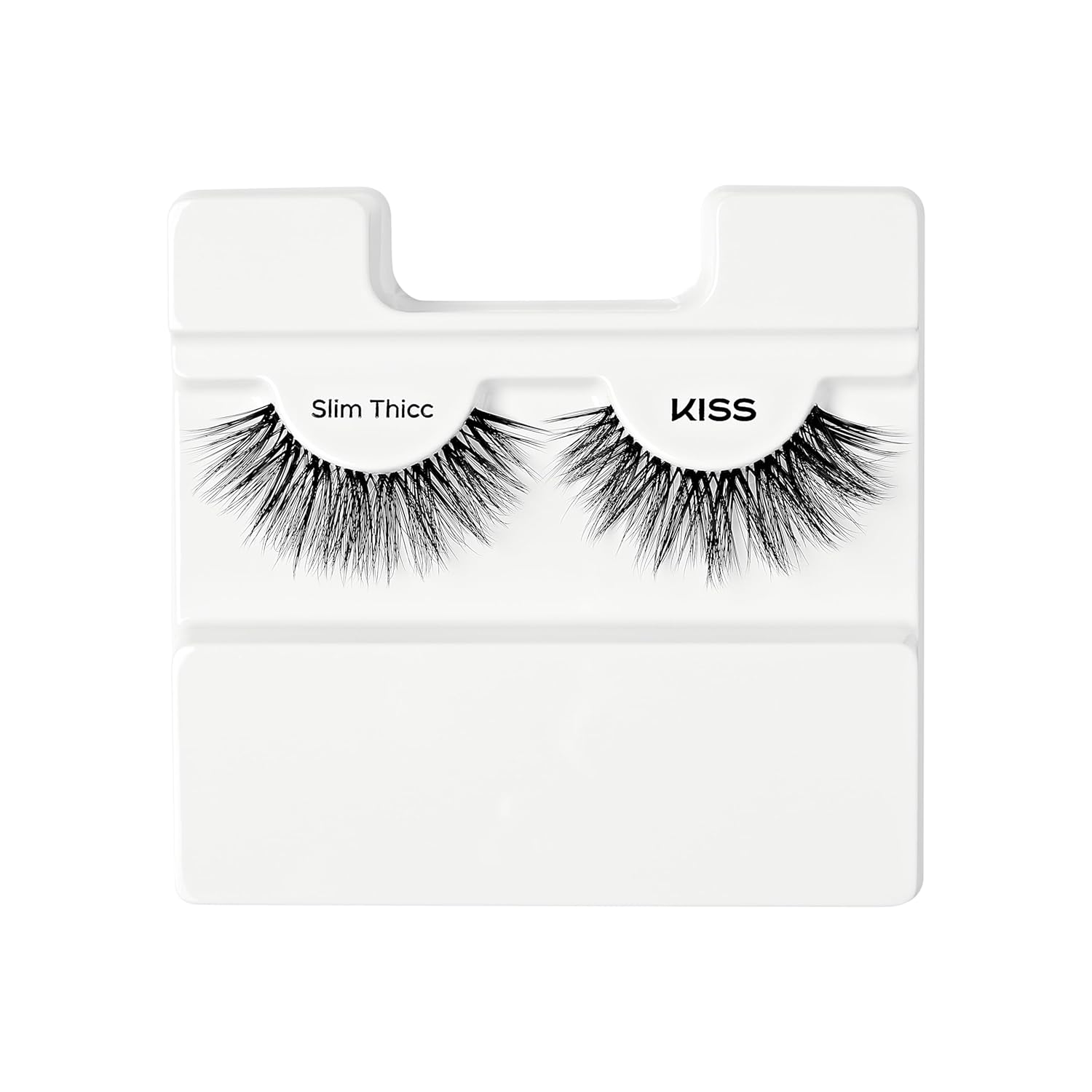 KISS My Lash But Bolder – Pestañas postizas de volumen 3D, delgadas, delgadas, negras, cómodas, voluminosas, de aspecto natural, visón sintético,