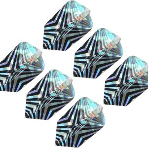 PATIKIL Vuelos de dardos delgados, paquete de 6 accesorios de dardos de diseño único PET para dardo de punta de acero y dardos de punta suave, PATIKIL Vuelos de dardos delgados, paquete de 6 accesorios de dardos de diseño único PET para dardo de punta de acero y dardos de punta suave,