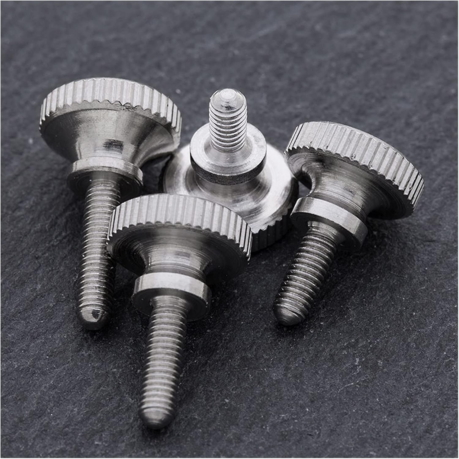 ZWQASP QJSMGZS Tornillos de bloqueo de pared DIN464 GB834, M2, M2.5, M3, M4, cabeza moleteada de Acero inoxidable, tornillo de pulgar, apretado a