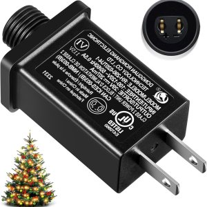 Feekoon 1 paquete de fuente de alimentación LED clase 2 29 V 6 W transformador LED, adaptador de enchufe impermeable IP44 de EE. UU., controlador Feekoon 1 paquete de fuente de alimentación LED clase 2 29 V 6 W transformador LED, adaptador de enchufe impermeable IP44 de EE. UU., controlador