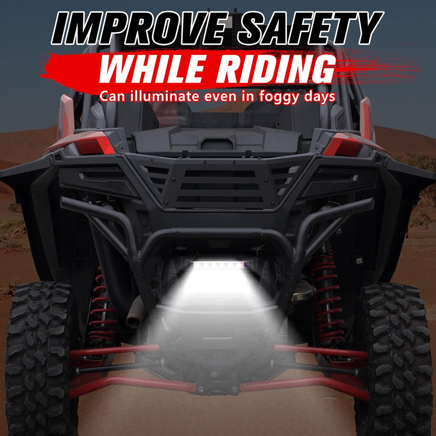 A & UTV PRO Luces LED traseras con luces traseras de freno ámbar para Polaris RZR PRO XPRZR Turbo R 2020 2021 2022 2023 2024, accesorios de lámpara