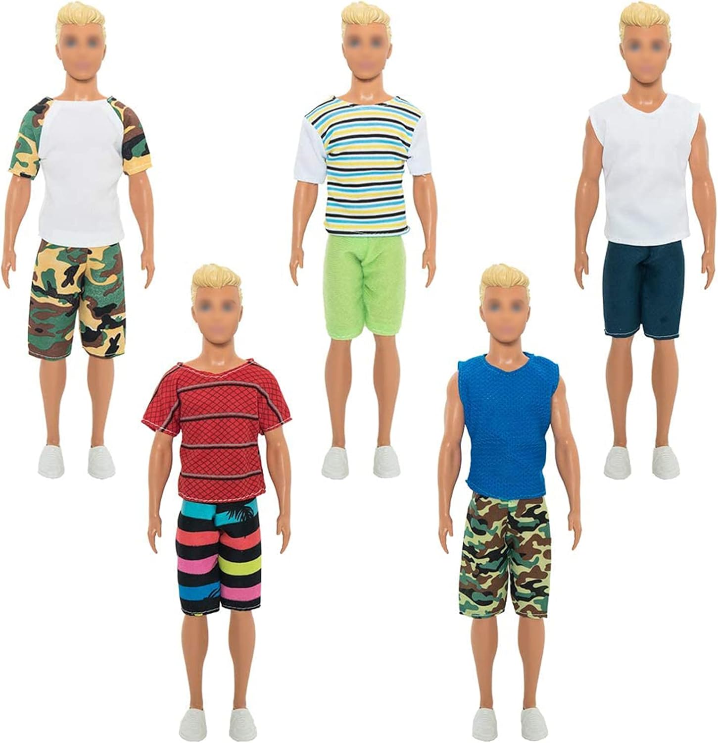 SOTOGO 41 piezas de ropa de muñeca y accesorios para muñeca de 12 pulgadas, incluye ropa de muñecaropa casualtrajes de carrerachaqueta, pantalones,