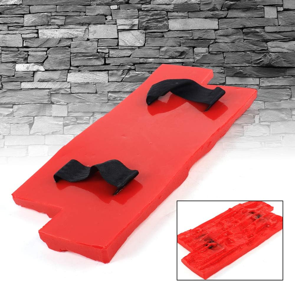 CNCEST Sello de hormigón, pizarra sin costuras textura de poliuretano piedra sello Mat concreto cemento pared Mat 15.7 “x7.8”