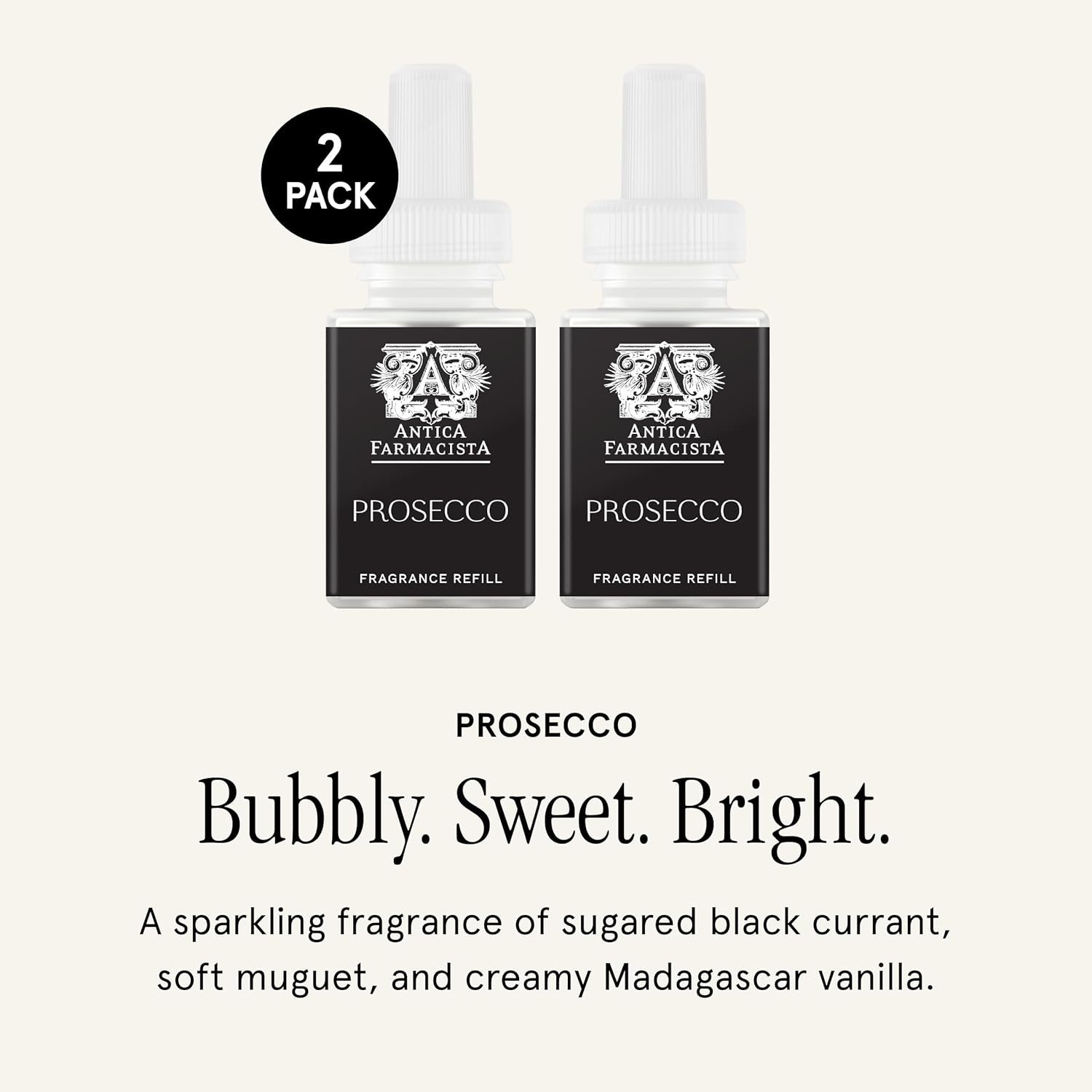Pura – Aroma de fragancia para el hogar – Pura and Antica Farmacista – Prosecco