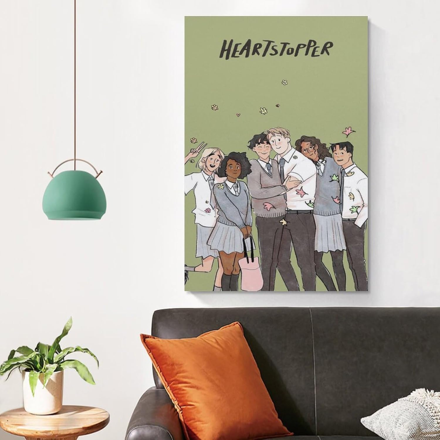 Heartstopper – Pósteres de TV de temporada 2 (7) impresiones artísticas en lienzo para decoración de pared, decoración de habitación, decoración de