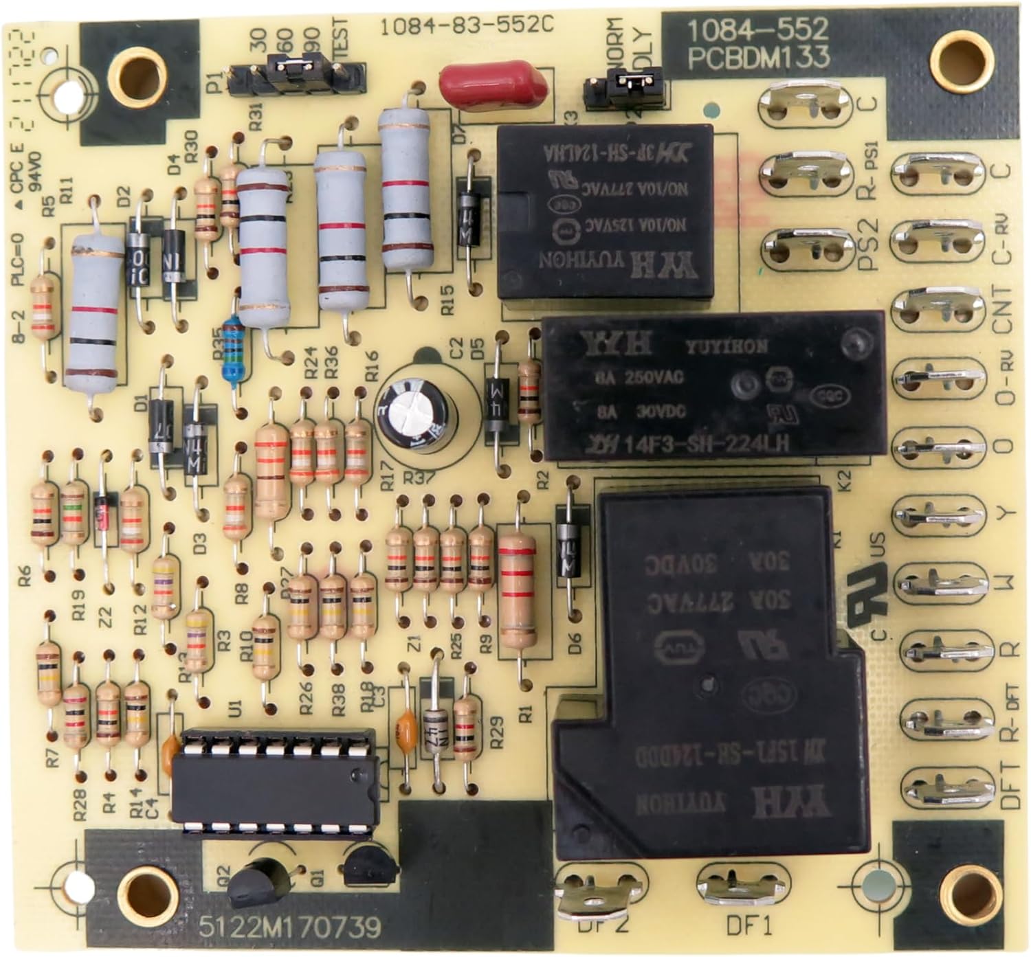 Actualización PCBDM133S Placa de Control de Descongelación Reemplazo Goodman Horno Tablero de Control Parte PCBDM133S, PCBBF112S Tablero de control,