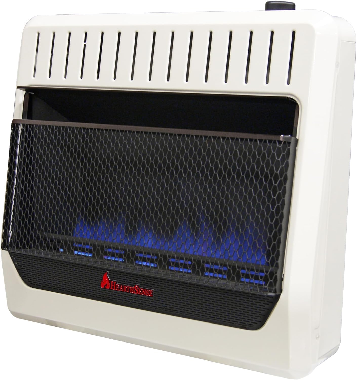 BF30T-BB – Calentador de espacio de llama azul de combustible dual sin ventilación con control de termostato para uso doméstico y oficina, 30000