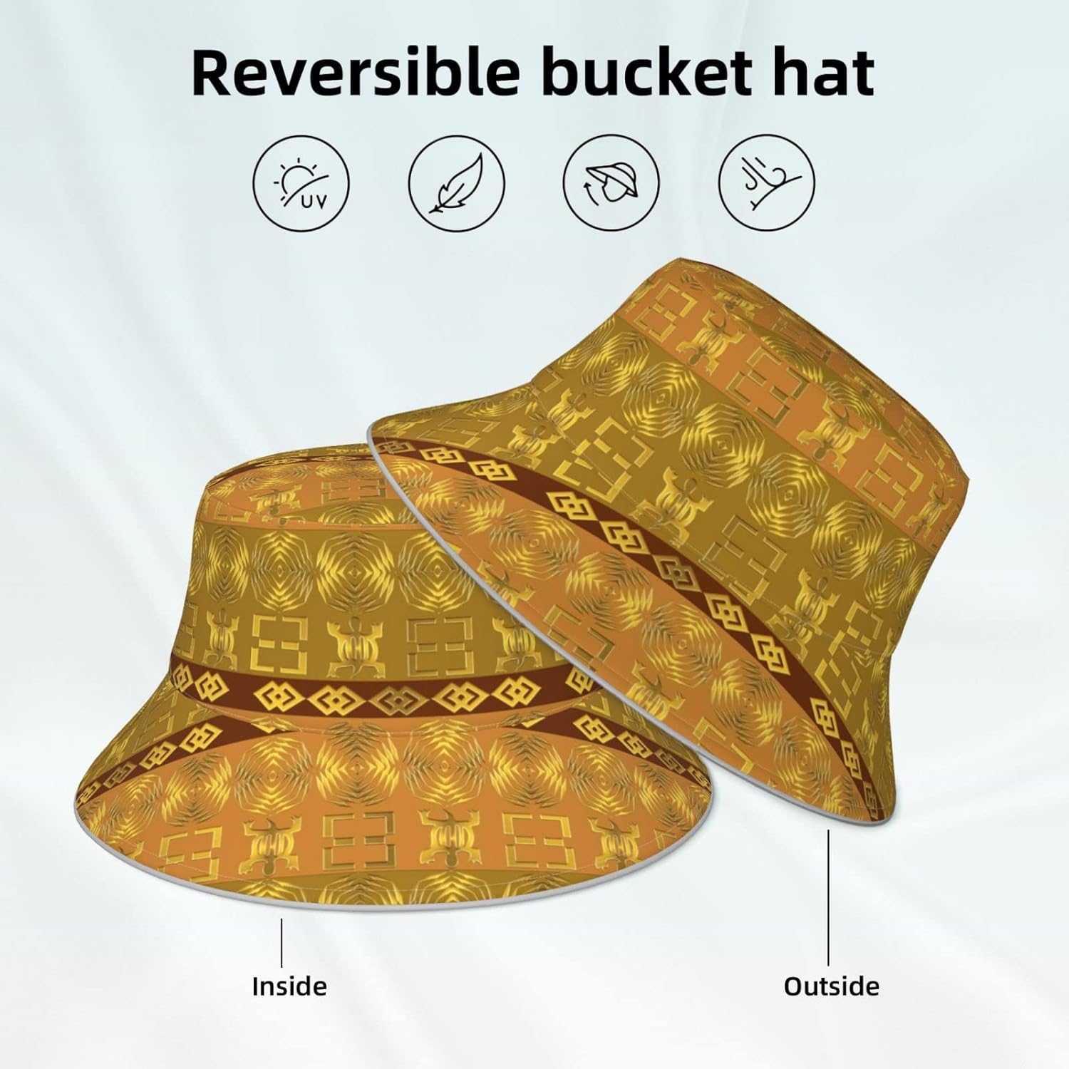 Sombrero de pescador plegable para unisex, protección solar de verano, gorra de playa al aire libre, ideal para viajes