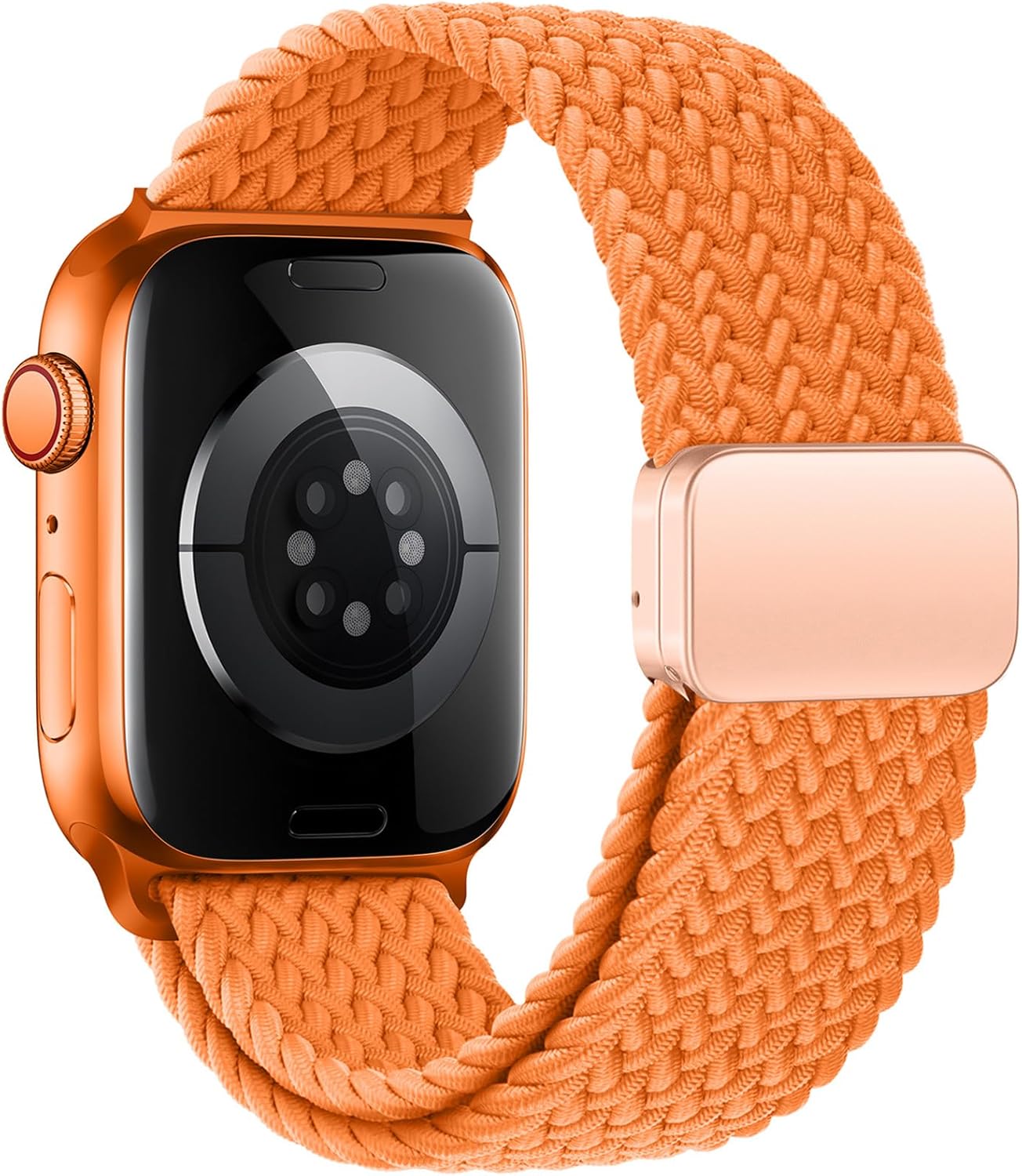 Qimela Sport Solo Loop – Correa de reloj compatible con Apple Watch de 1.496 in, 1.575 in, 1.614 in, 1.654 in, 1.732 in, 1.772 in, 1.929 in, para