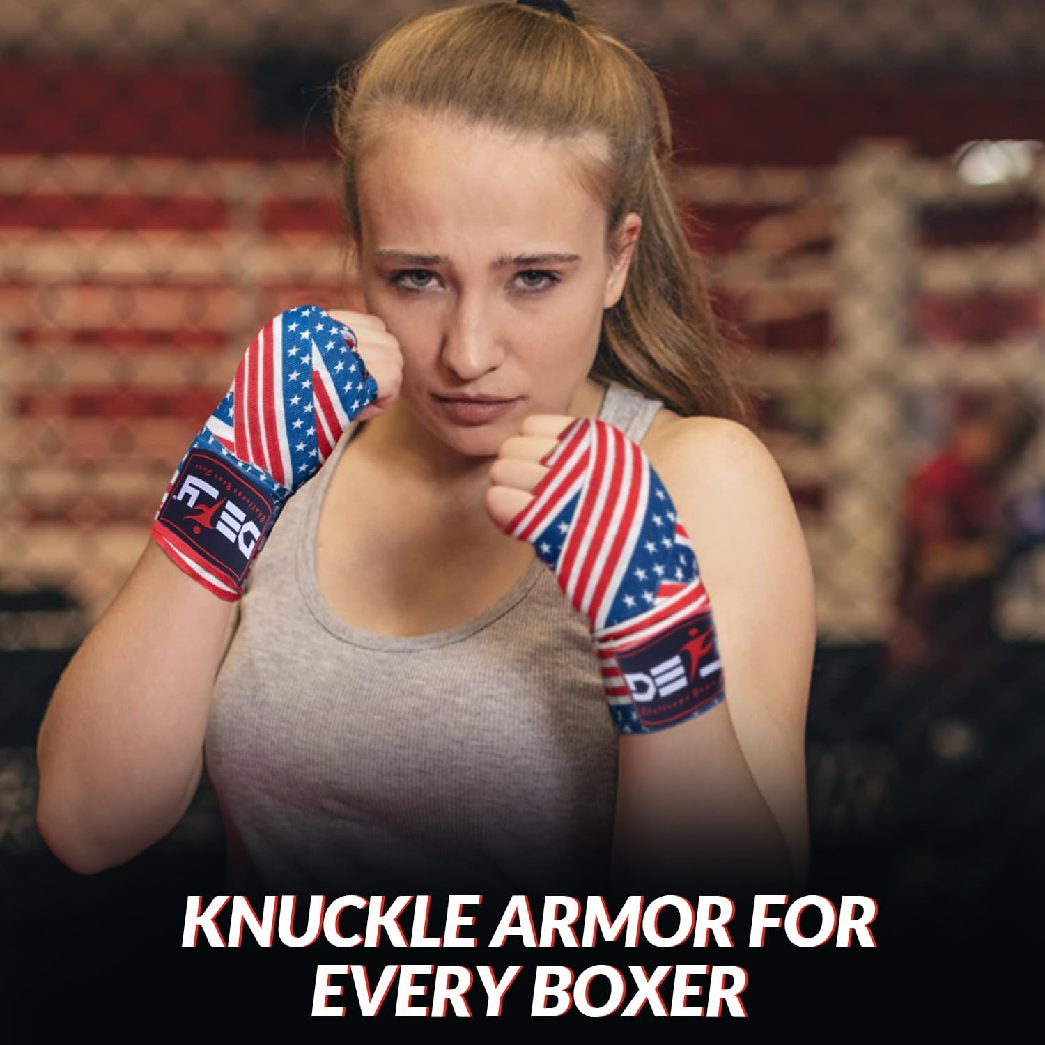 DEFY – Vendas de mano profesionales de 180 pulgadas para boxeo, Muay Thai, vendajes elásticos para hombres y mujeres, par