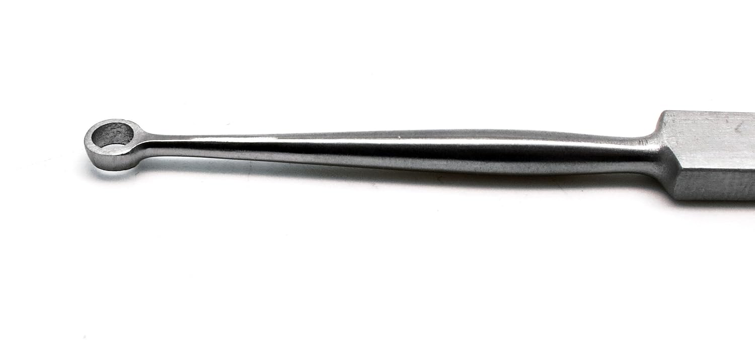 Superior ENT Dermatology Fox Dermal Curetas 0.157 in MedicaI Quirúrgico 5.5″ Instrumentos
