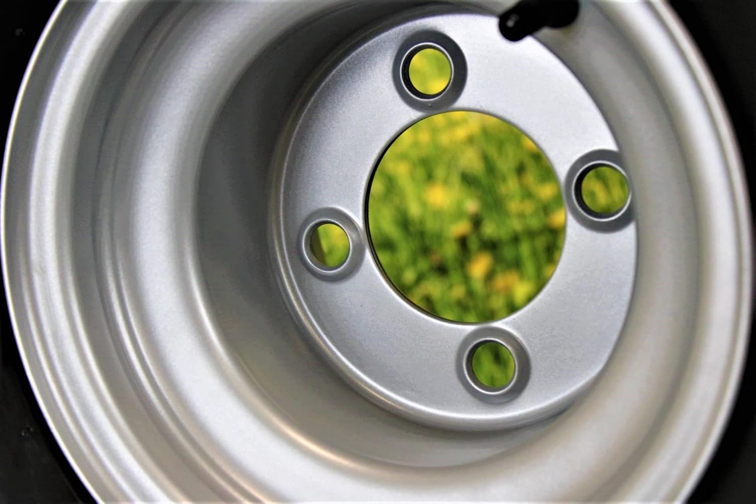 18×8.50-8 con conjuntos grises de 8×7 para carrito de golf y cortacésped (banda de césped ATW-003) (juego de 4)