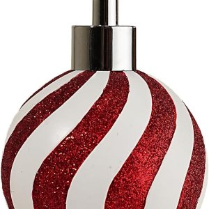 Dispensador de jabón navideño para baño, dispensador de jabón líquido de manos para cocina, 12 onzas Dispensador de jabón navideño para baño, dispensador de jabón líquido de manos para cocina, 12 onzas