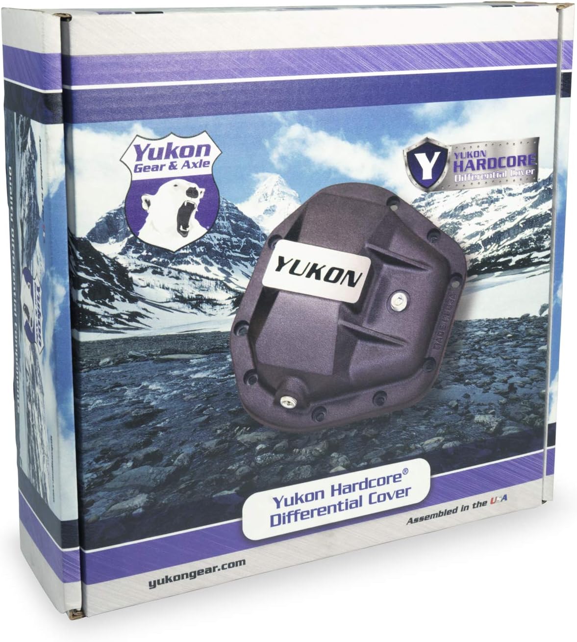 Yukon Gear & Axle Performance Parts Cubierta diferencial para GM 9,5 pulgadas, 12 pernos y 9,76 pulgadas.