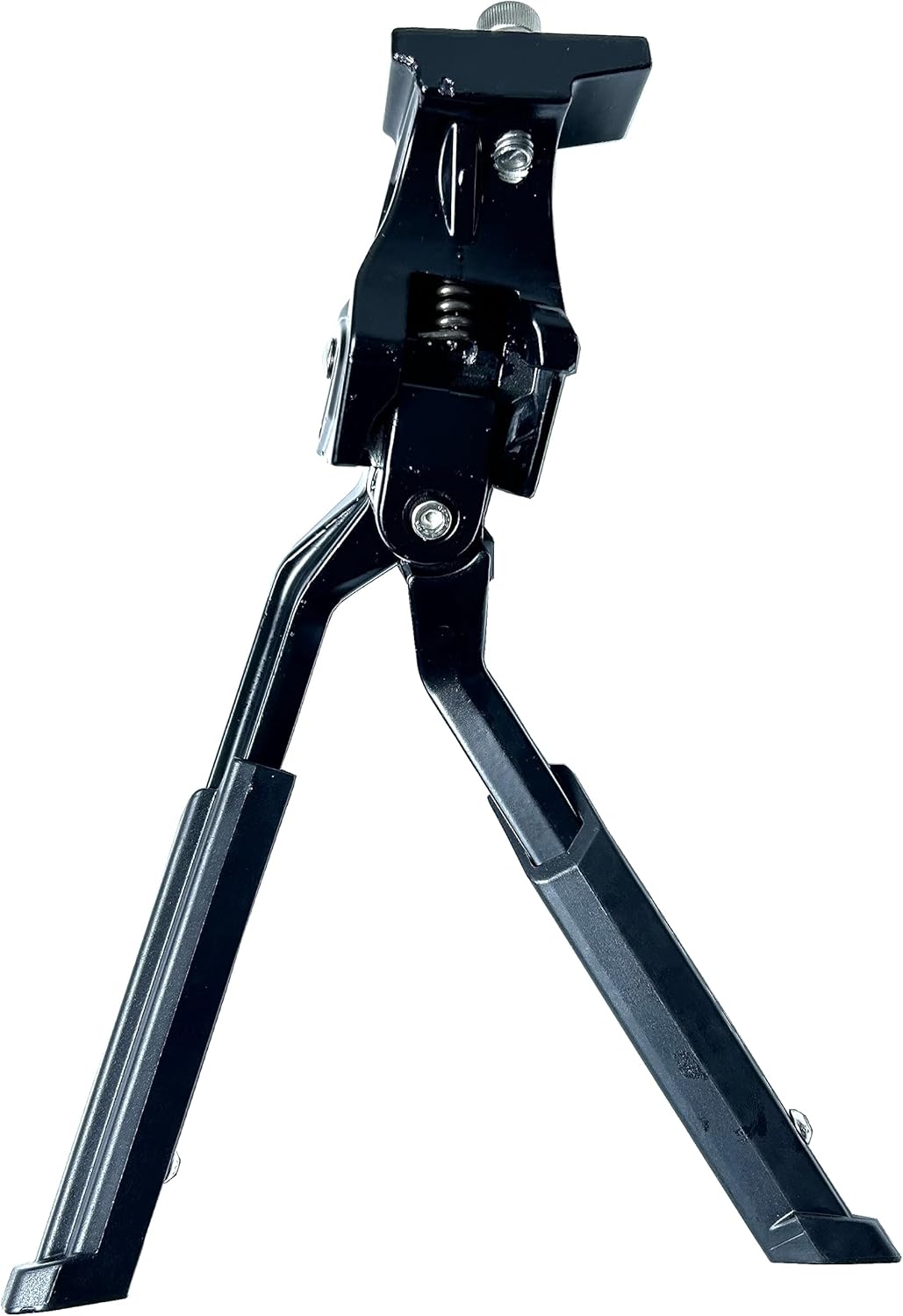 SZWEDI Soporte central para bicicleta, soporte central, doble pierna, altura ajustable, resistente, para 20, 24, 26, 27.5, 29 pulgadas, bicicleta