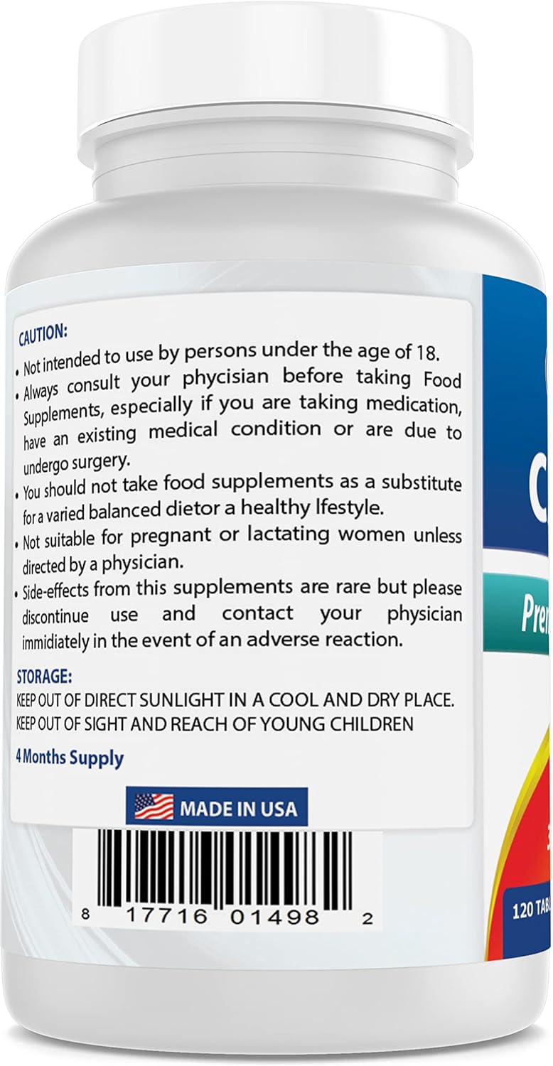 Best Naturals Píldoras de cafeína de 200 mg, 120 unidades