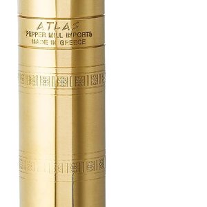 Molino de sal Atlas, latón, 9″ Molino de sal Atlas, latón, 9″