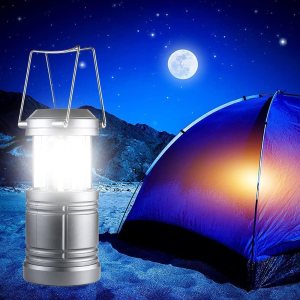 AlphaDesignLux – Linterna LED portátil plegable para campamento, ligera, impermeable, recargable por USB, kits de supervivencia para interiores y AlphaDesignLux – Linterna LED portátil plegable para campamento, ligera, impermeable, recargable por USB, kits de supervivencia para interiores y