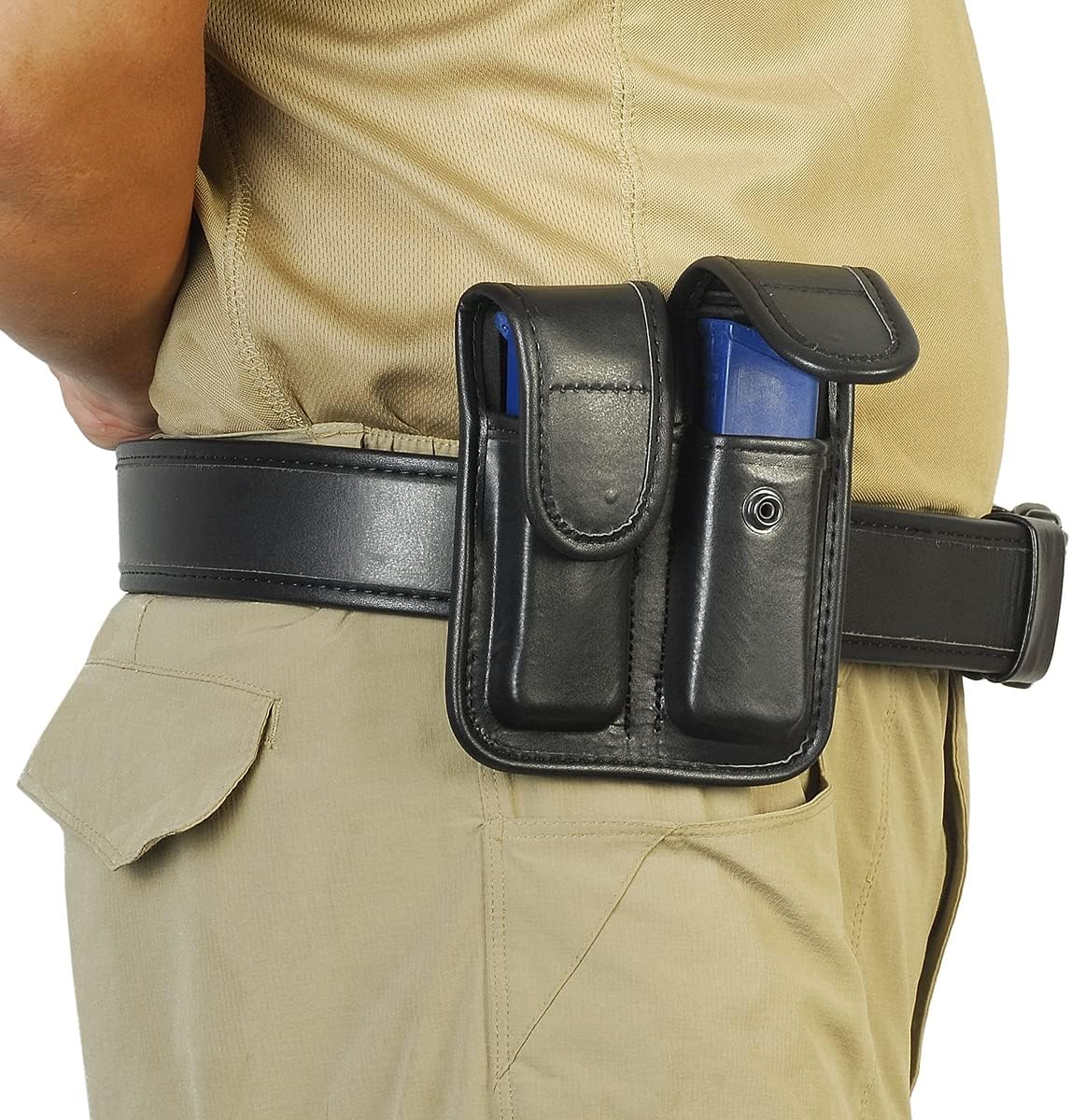 Bolsa moldeada doble Mag, soporte táctico universal para revistas, se adapta a prácticamente cualquier bolsa de pistola de calibre 0.40 o .45 de